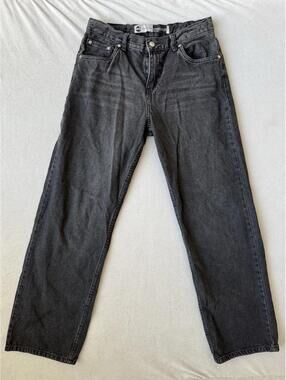 Levis SilverTab Stay Loose Jeans Black W30 L32 Baggy Y2K Skate Denim